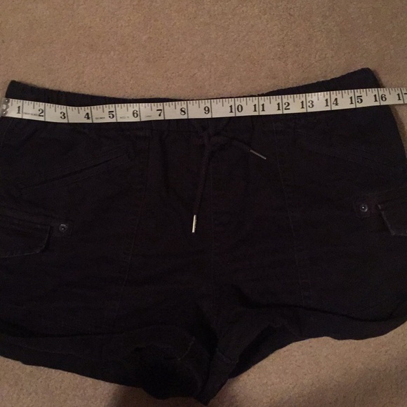 Volcom Black Drawstring Shorts - Picture 4 of 5